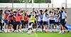 Lustiges Spiel am Ende des HSV-Trainings