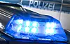 Blaulicht auf dem Dach eines Polizeiwagens. (Symbolbild)