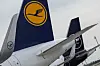 Heck von Lufthansa-Maschine