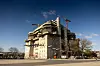 Umgebauter Bunker in Hamburg