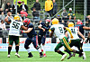 Die Hamburg Sea Devils im Spiel gegen die Leipzig Kings.