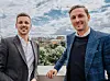 Dick im Geschäft: Die Hamburger Jurek Rohrberg (r.) und Axel Möring schreiben mit ihren Video-Portalen für Amateurfußballer eine Erfolgsgeschichte.
