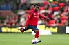 Nestory Irankunda bei seinem australischen Verein Adelaide United