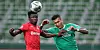 Davie Selke (r.) ist von Hertha BSC an Werder Bremen ausgeliehen.