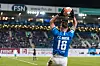 Rostock-Profi Ryan Malone beim Einwurf