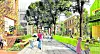 So soll Hamburgs künftiger 105. Stadtteil Oberbillwerder mal aussehen.