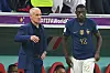 Didier Deschamps und Randal Kolo Muani
