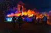 Das Reetdachhaus in Glücksburg wurde durch einen verheerenden Brand komplett zerstört.