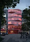 So könnte es mal aussehen: Das neue Lindner Hotel an der Reeperbahn.