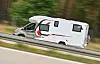 Wohnmobil in Fahrt