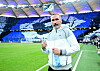 Tim Walter vor der Nordtribüne