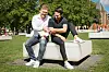 Robert Pauly (r) hätte die App vor 10 Jahren selbst dringend benötigt.