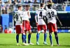 Müssen jetzt Zeichen setzen: Die HSV-„Leader“ Sonny Kittel, Jonas Meffert, Sebastian Schonlau und Bakery Jatta.