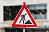 Baustellen-Schild