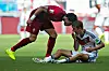 Portugals Pepe und Thomas Müller (r.).
