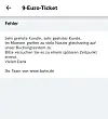Wer am Montagmorgen das 9-Euro-Ticket über die Deutsche Bahn kaufen wollte, bekam oft nur eine Fehlermeldung zu sehen.