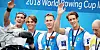 Filippo Mondelli (l.) feiert den WM-Gewinn 2018
