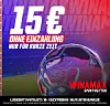 Winamax Wettbonus ohne Einzahlung im April