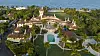 Eine Luftaufnahme des Mar-a-Lago-Anwesens des ehemaligen US-Präsidenten Trump.