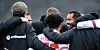 HSV-Trainer Daniel Thioune (2.v.r.) und seine Profis haben seit Wochen reichlich Grund zur Freude.