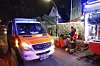 Bei einem Feuer in Bramfeld wurde eine Person verletzt.