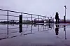 Auch in Hamburg gab es in der Nacht zum Dienstag eine kleine Sturmflut.