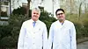 Prof. Dr. Thomas Verse (li.), Chefarzt der HNO Abteilung am Asklepios Klinikum Harburg informiert über Schlafstörungen, Schlafhygiene und Therapiemöglichkeiten.
