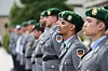 Rekruten der Bundeswehr beim öffentlichen Geblöbnis