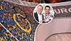 Ein Stadion im Miniatur Wunderland, klein ein zweites Foto von Andy Grote und Segler Thomas Plößel