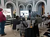Die Dialogveranstaltung in der Handelskammer war nicht sehr gut besucht.