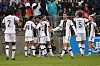 Deutsche Nationalmannschaft im Spiel gegen die USA beim Jubel