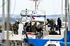 SEK auf einem Fischerboot