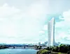 Mit 245 Metern soll der „Elbtower“ in zwei Jahren Hamburgs höchstes Gebäude sein. Der Bau ist extrem umstritten.