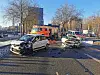Beide Autos wurden bei dem Unfall stark beschädigt.