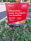 SPD-Plakat für eine Klimaschutz-Aktion
