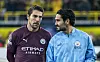Stefan Ortega und Ilkay Gündogan von Manchester City