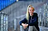 Nina Brüggemann beim HSV-Fotoshooting