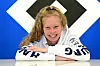 Jaqueline Dönges beim HSV-Fotoshooting