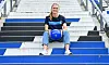 Jana Braun beim HSV-Fotoshooting