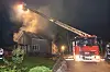Das Holzhaus in Hatzte (Kreis Rotenburg) wurde bei dem Brand vollständig zerstört.