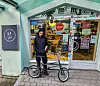 Tim Fandré betreibt seit 2014 den Fahrradladen „Vélo 54“ in Wilhelmsburg.