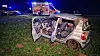 Auto überschlägt bei Brunsbüttel – Fahrer klettert unverletzt aus Wrack