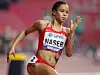 Salwa Eid Naser bei ihrem 400-Meter-Lauf zum WM-Titel 2019 in Doha