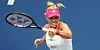Angelique Kerber zieht bei ihrem Erstrunden-Match voll durch