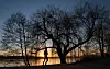 Ein Jogger an der Alster im Morgengrauen – für besseren Durchblick beim Lauf wollen die Senatsfraktionen in der Bürgerschaft nun Gelder bereitstellen.