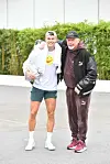 Boris Becker mit seinem Schützling Holger Rune