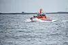 Ein Seenotrettungsboot der Deutschen Gesellschaft zur Rettung Schiffbrüchiger (DGzRS).