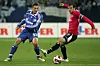 Zlatan Bajramovic (Schalke) gegen Rafael van der Vaart (HSV)