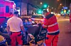 Der verletzte Mann wurde in ein Krankenhaus gebracht.