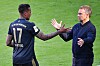 Jerome Boateng (l.) und Hansi Flick